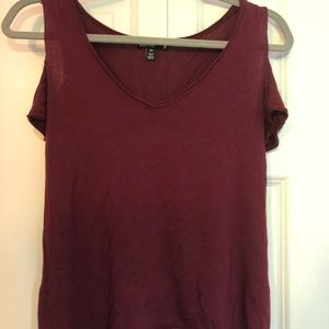 MAROON TOP
